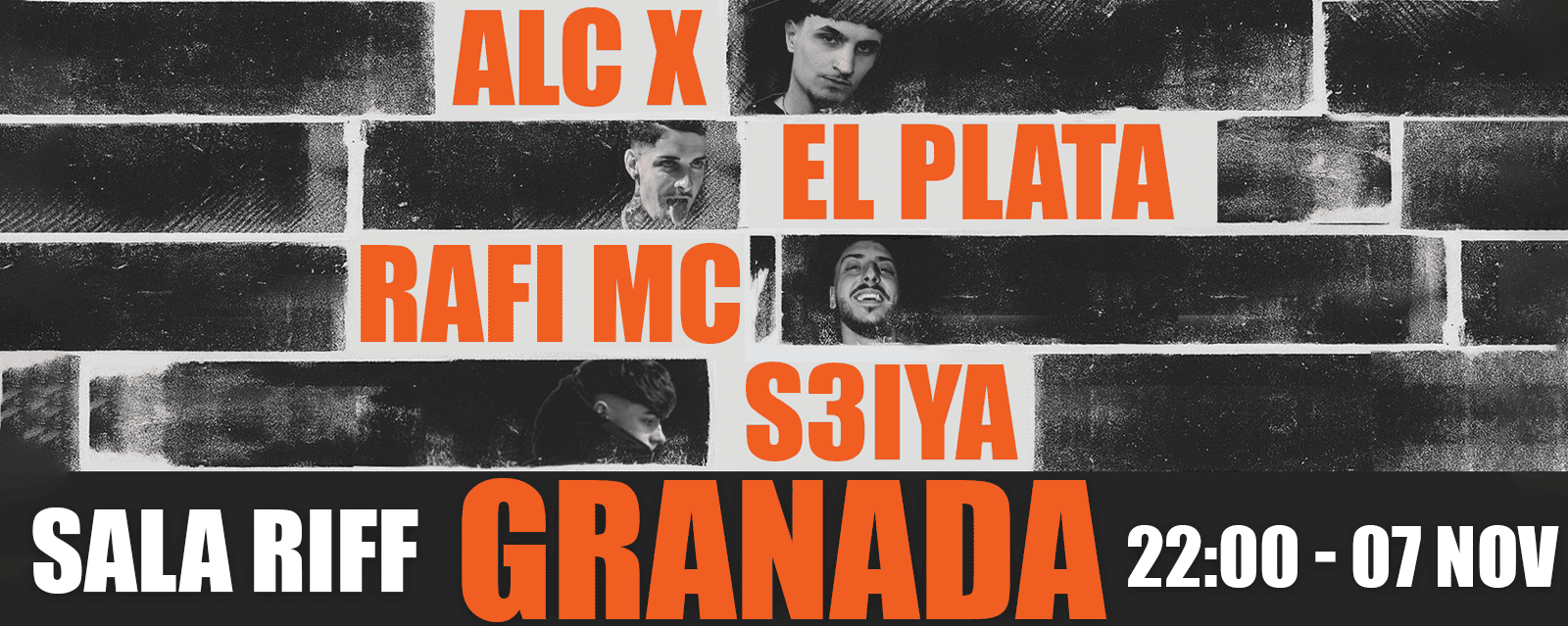 Alc X Sala Riff Granada 7 Noviembre Alc X Sala Riff Granada 7 Noviembre