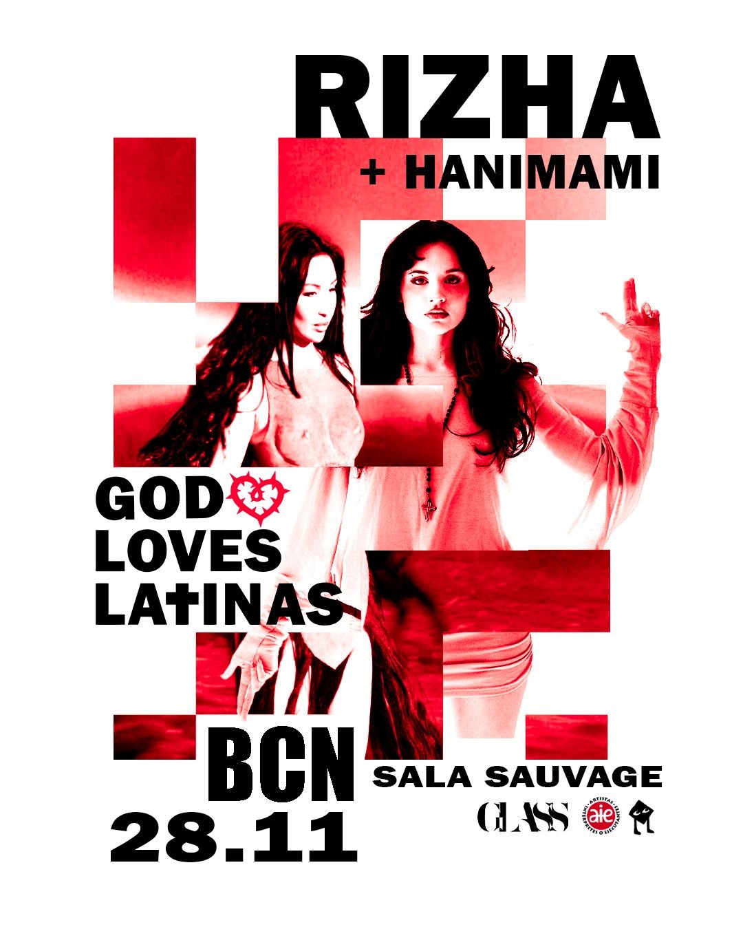 RIZHA CIERRA SU GIRA GOD LOVE LATINAS TOUR EN BARCELONA EL PRÓXIMO 28 DE NOVIEMBRE