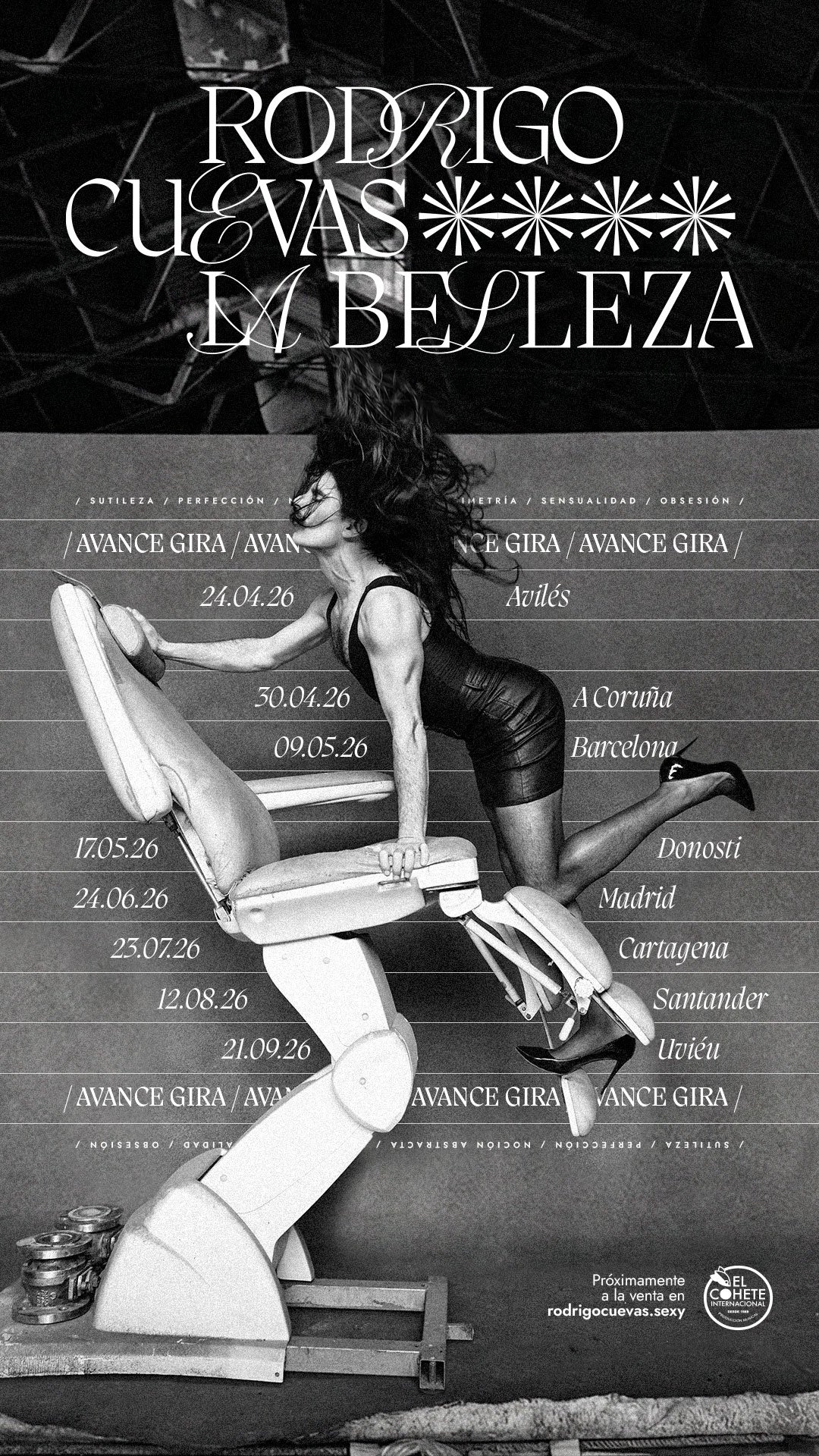 RODRIGO CUEVAS INICIA ESTE VIERNES SU NUEVA GIRA,  ‘LA BELLEZA’