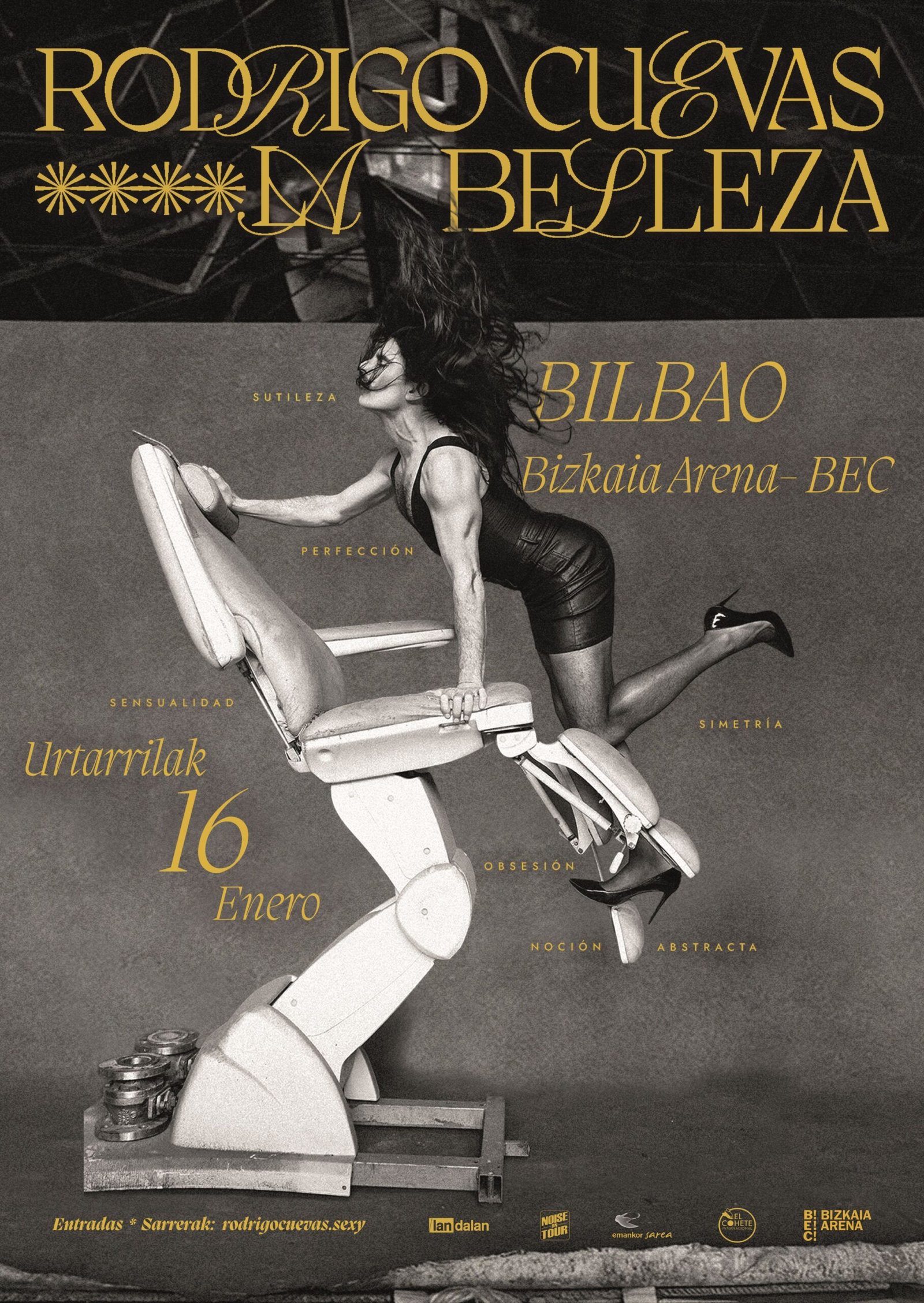 RODRIGO CUEVAS PRESENTARÁ ‘LA BELLEZA’ EN BILBAO EN ENERO DE 2027