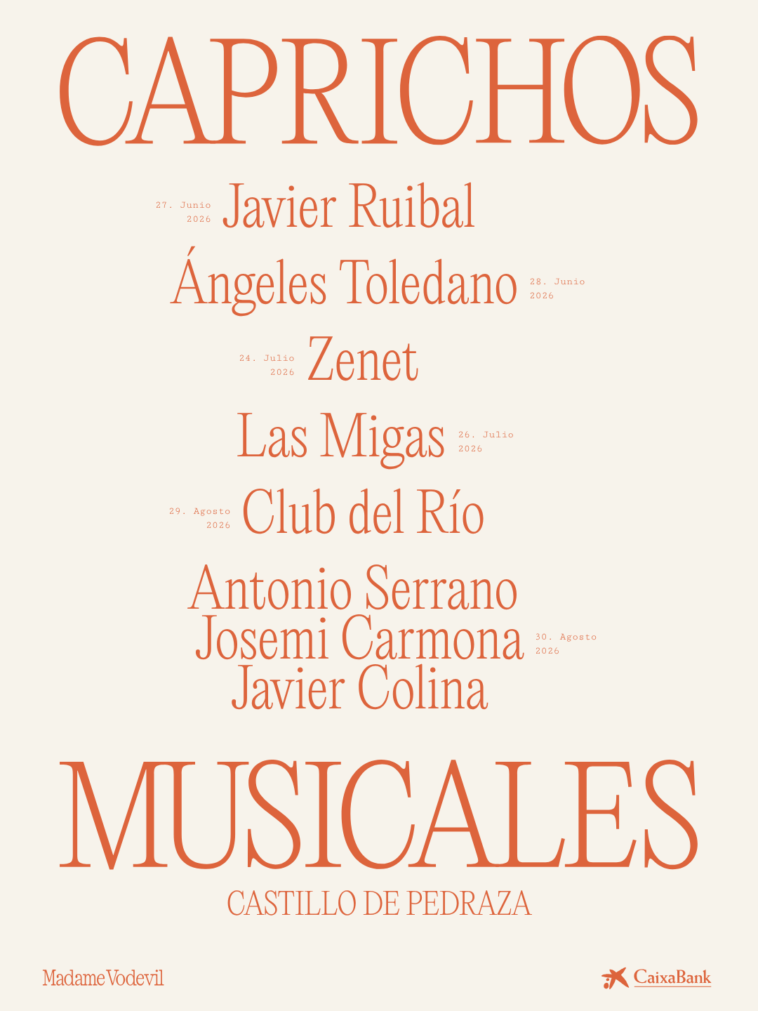 EL PRESTIGIOSO CICLO ‘CAPRICHOS MUSICALES’ INAUGURA SU NUEVA EDICIÓN ESTE FIN DE SEMANA EN EL CASTILLO DE PEDRAZA