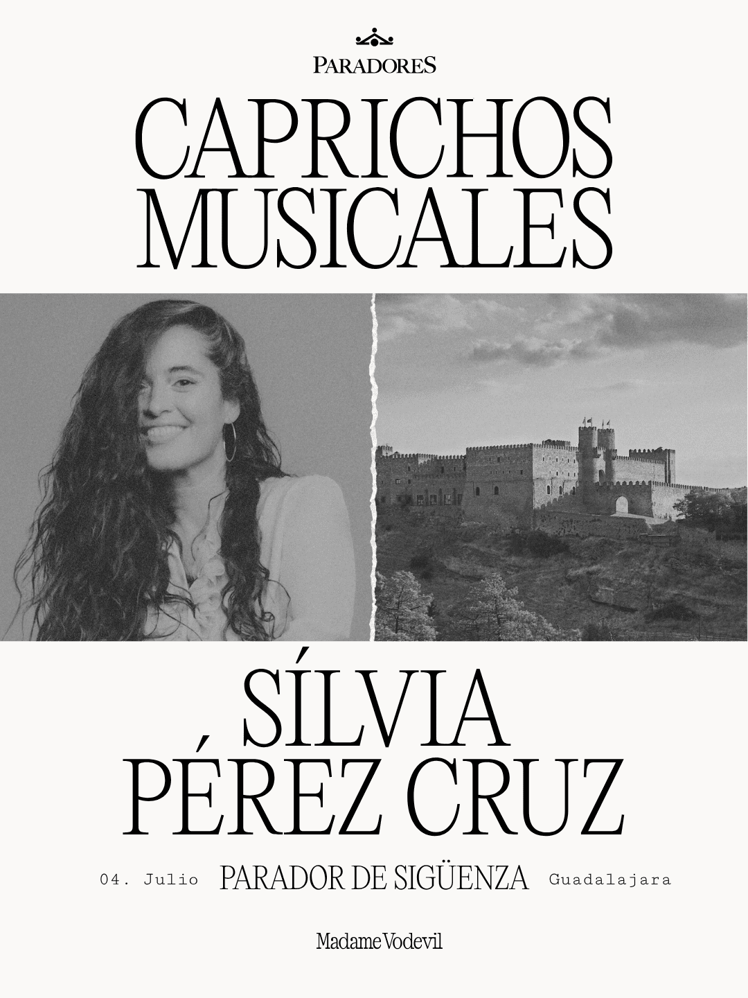 SÍLVIA PÉREZ CRUZ PROTAGONIZA LA CITA MÁS ÍNTIMA Y EXCLUSIVA DE “CAPRICHOS MUSICALES” EN EL PARADOR DE SIGÜENZA