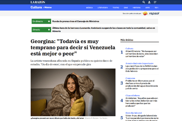 georgina_undiadeesos_larazon_2026